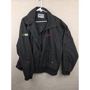 Turning Point John Deere Motorsports Racing Jacket Size XL Black